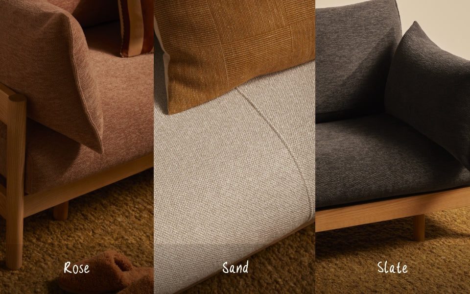 Slideaway Sofa Bed | Pull Out Sofa Lounge Bed | Pink Rose Sofa Bed | Sand Oat Beige Sofa Bed | Slate Dark Grey Sofa Bed | Timber Sofa